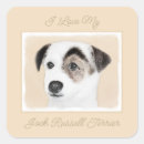 Search for jack russell stickers Parson russell terrier