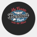 Search for baseball mom stickers Player