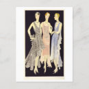 Search for vintage sketch postcards Fashion