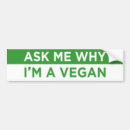 Search for vegans bumper stickers Veganism