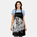 Search for dog design aprons Vintage