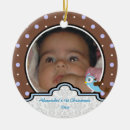 Search for blue bird christmas tree decorations Brown