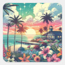 Search for turquoise and pink stickers Beach