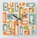 Search for 1950s clocks Atomic age