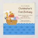 Search for noahs ark birthday invitations Giraffe