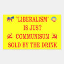 Search for communism stickers Liberal