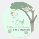Search for monkey shower stickers Its a boy