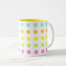 Search for pastel polka dots mugs Colourful