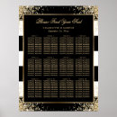 Search for black gold wedding seating charts Elegant