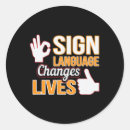 Search for sign language interpreter stickers Deaf culture