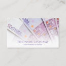 Search for money business cards Finance