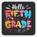 Search for 5th grade stickers Back to school