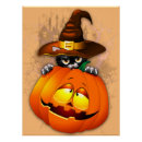 Search for cute halloween pumpkin posters Kitty