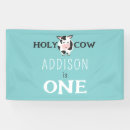 Search for holy cow banners First birthday