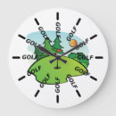 Search for golf club clocks Golfer