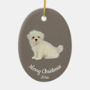 Search for maltese dog christmas tree decorations Animal