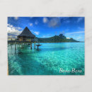 Search for bora bora postcards French polynesia