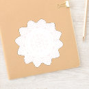 Search for white doily stickers Pattern