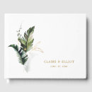 Search for tropical wedding guest books Rustic