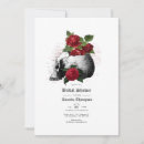 Search for skull bridal shower invitations Gothic