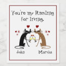 Search for valentines day wine labels In love