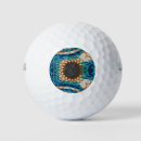 Search for turquoise golf balls Abstract
