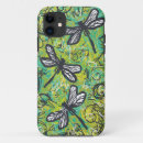 Search for green dragonfly iphone cases Gold