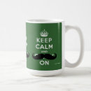 Search for green slogans mugs Keep calm