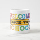 Search for welcome back mugs Back to school