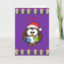 Search for owl christmas cards Kids