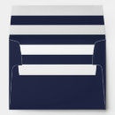 Search for navy blue lined envelopes Return address
