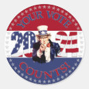 Search for uncle sam stickers Red white and blue
