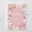 Search for floral watercolor bridal shower invitations Blush