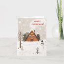 Search for cozy christmas cards Snowman