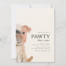 Search for bulldog birthday invitations Pawty
