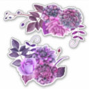 Search for lilac flower stickers Watercolor