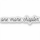 Search for bookishness One more chapter