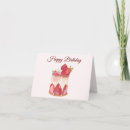 Search for strawberry birthday cards Pink