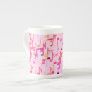 Search for pink music mugs Musical notes