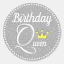 Search for queen of stickers Birthday