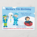 Search for sledding invitations Boy