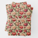 Search for vintage valentines day wrapping paper Trendy