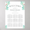 Search for eucalyptus wedding seating charts Botanical