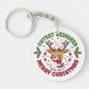 Search for cute reindeer key rings Festive