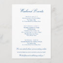 Search for weekend itinerary invitations Navy blue