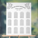 Search for easel wedding signs Black and white