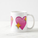 Search for heart emoji mugs Pink