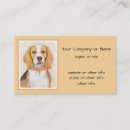 Search for beagle business cards Dog