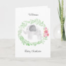 Search for elephant baby congratulations cards Grey