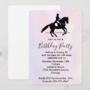 Search for horse birthday invitations Equestrian